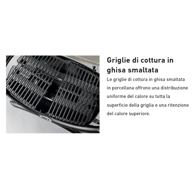 Vendita online Barbecue a gas Weber Q 1200 Black